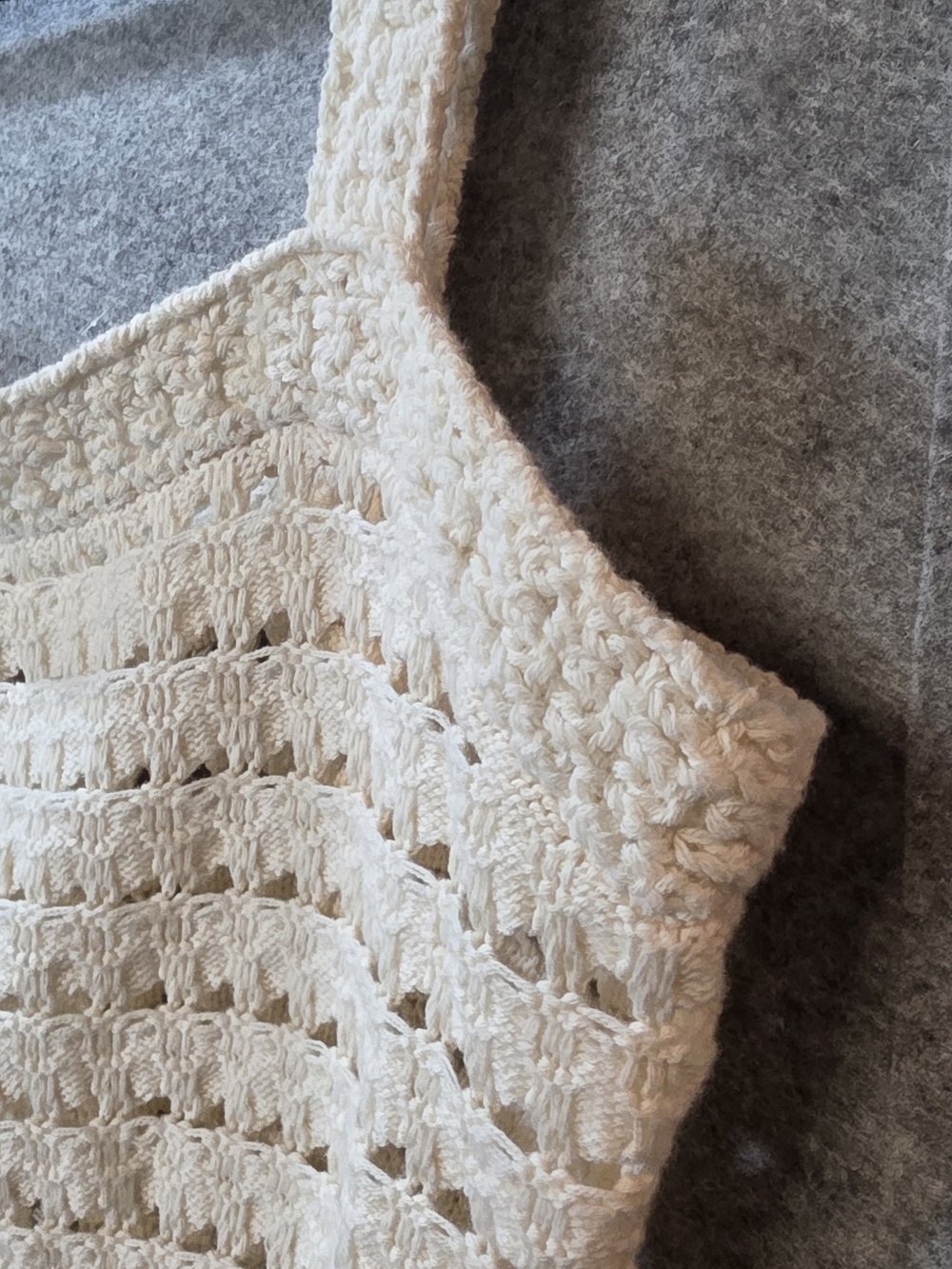 J. Crew Crochet Knit Camisole with Ruffled Hem - Picture 4 of 9